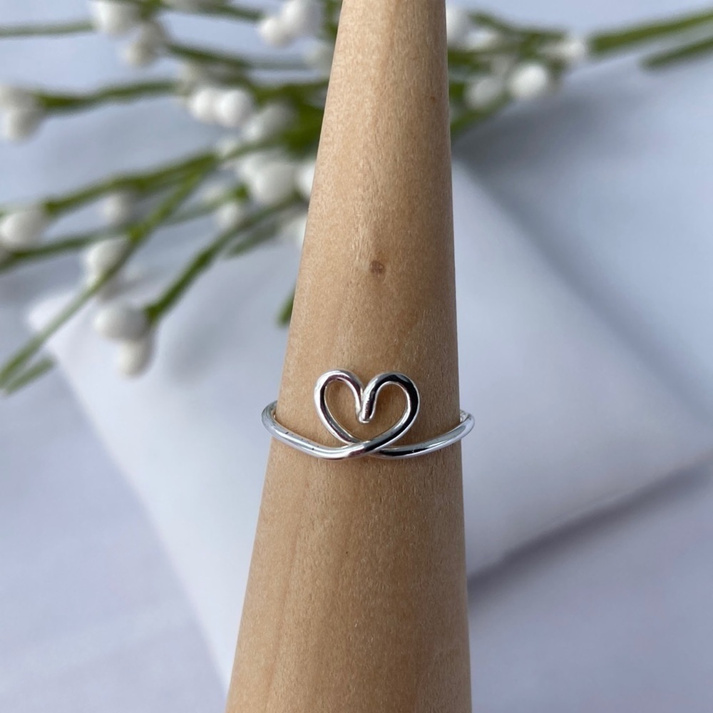 𝅺TOE Ring Sterling Silver Adjustable